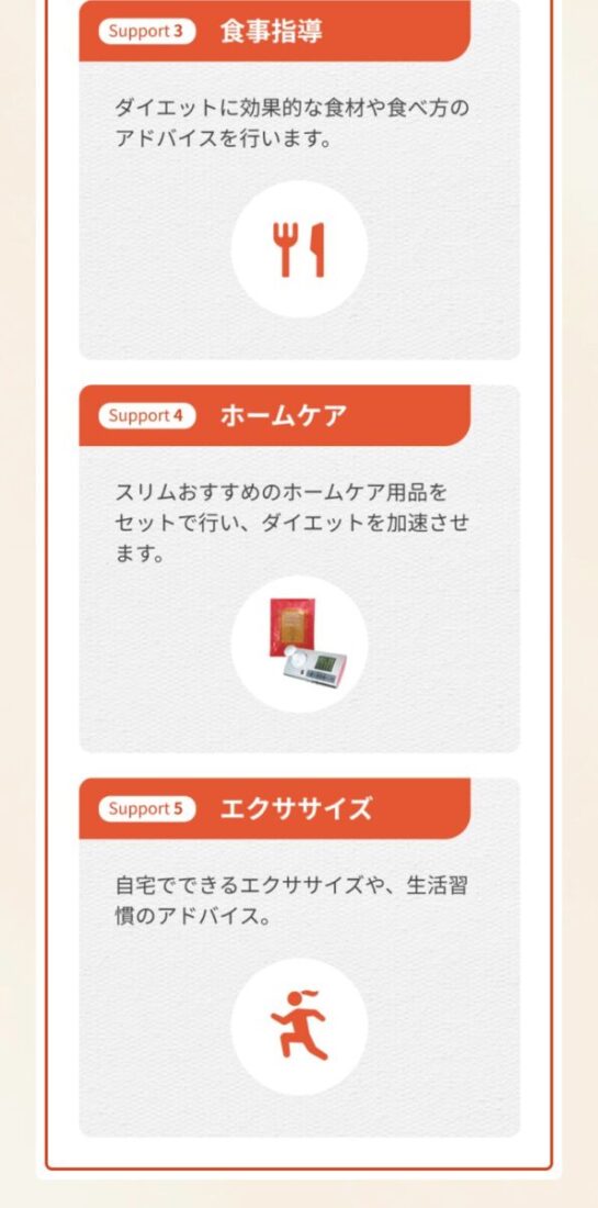 サポート内容の説明画像2