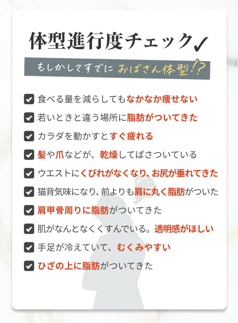 チェック項目の画像